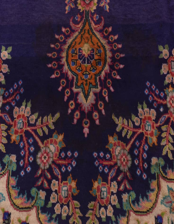 Detail image of  9' 5 x 13'  Hand Knotted Tabriz Persian Wool Rug