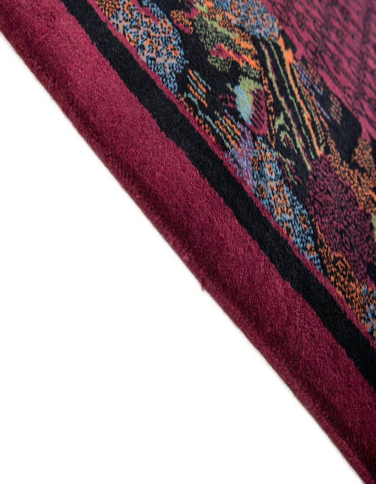 Detail image of  6' 4 x 9' 4  Hand Knotted Tibet Wool Rug