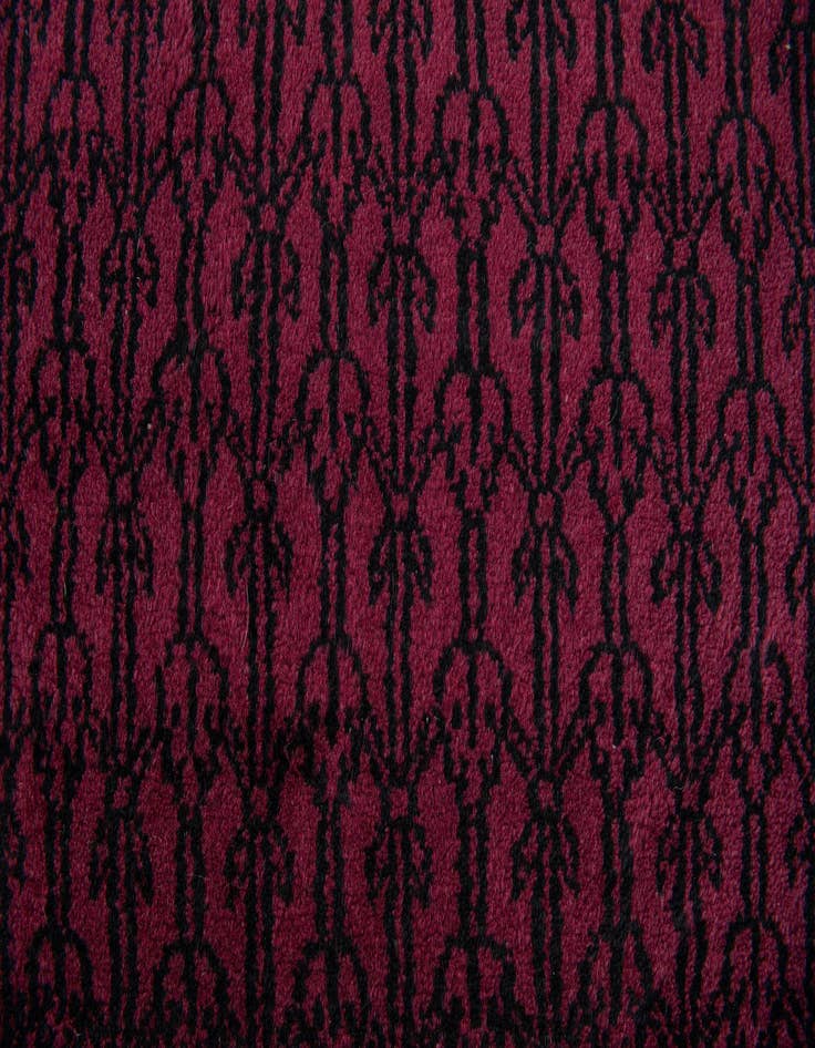 Detail image of  6' 4 x 9' 4  Hand Knotted Tibet Wool Rug