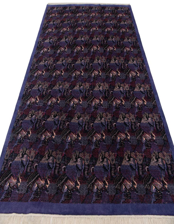 Detail image of  7' 8 x 10'  Hand Knotted Tibet Wool Rug