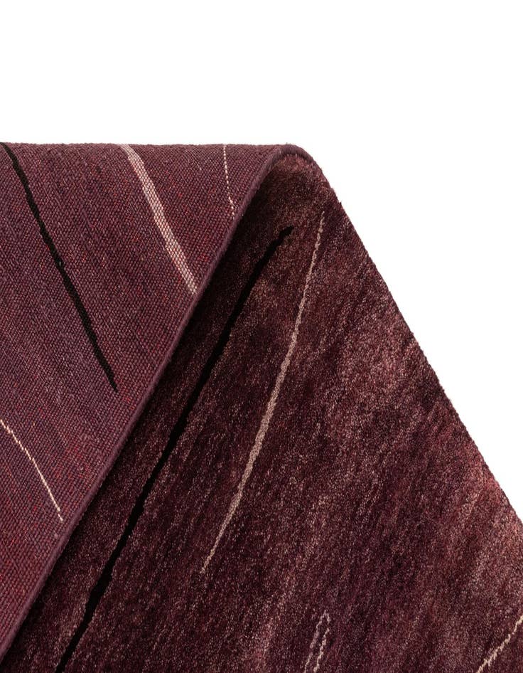 Detail image of  4' 9 x 6' 10  Hand Knotted Tibet Wool Rug