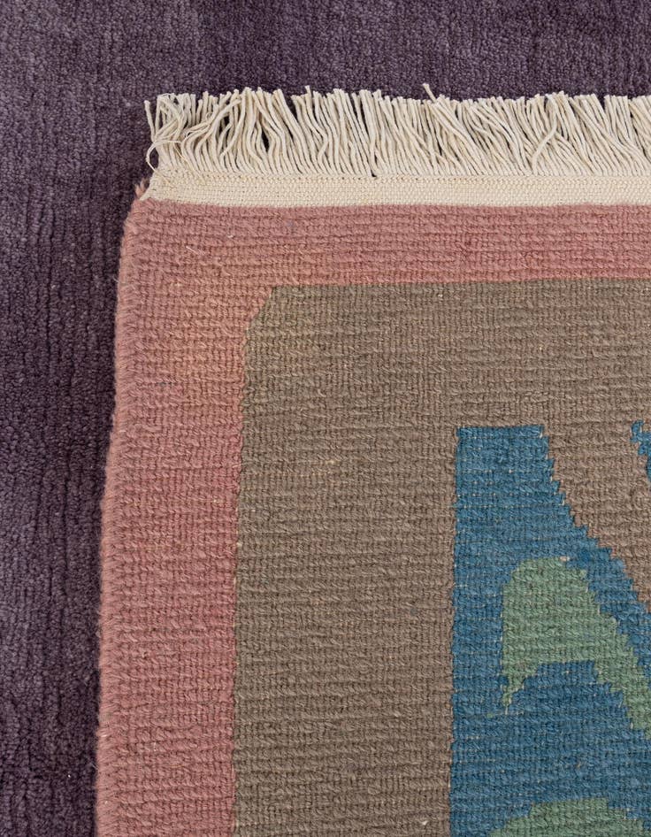 Detail image of  6' 7 x 8' 2  Hand Knotted Tibet Wool Rug