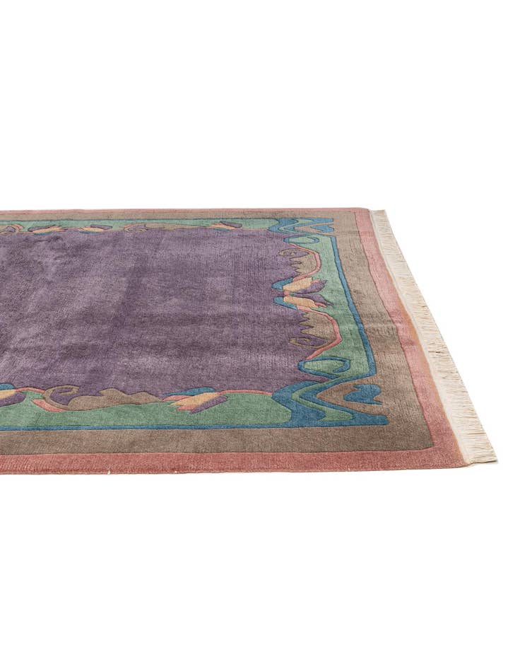 Detail image of  6' 7 x 8' 2  Hand Knotted Tibet Wool Rug