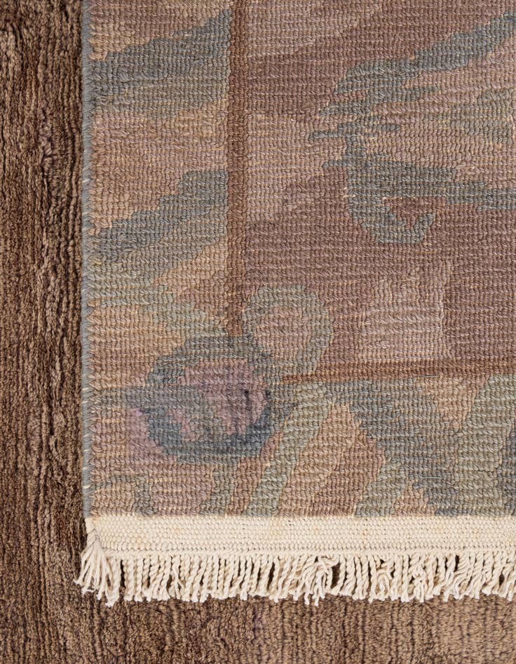 Detail image of  8' 3 x 11' 2  Hand Knotted Tibet Wool Rug