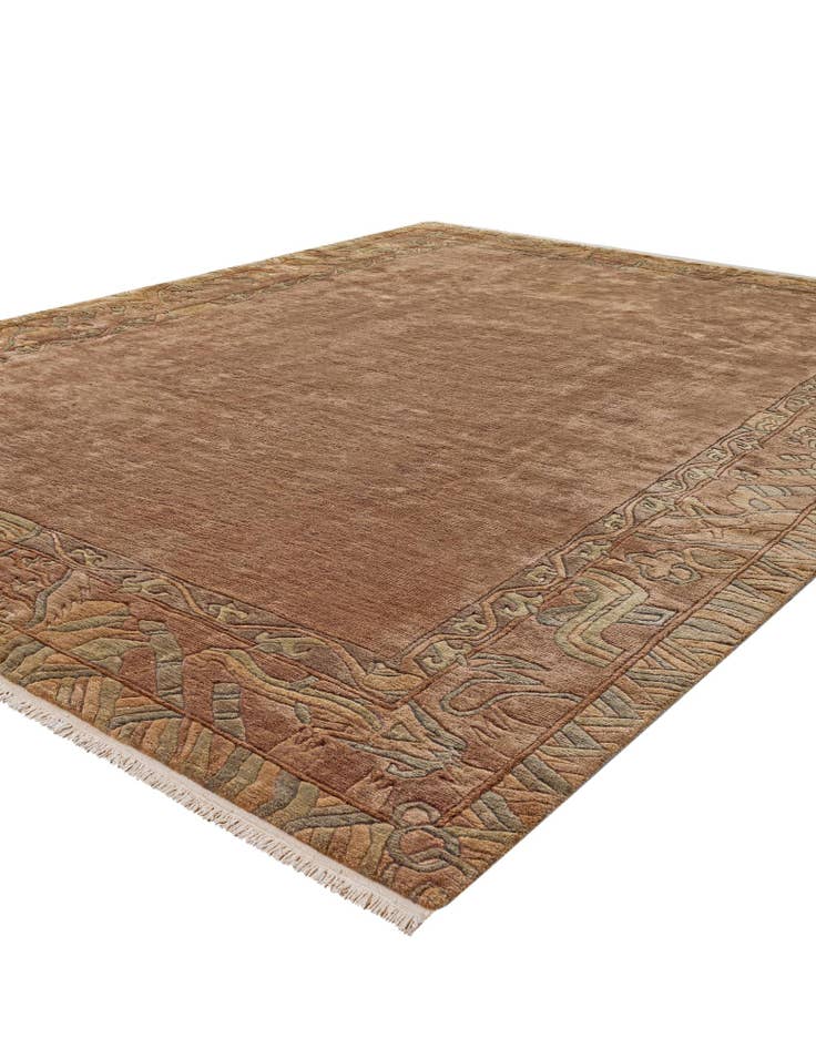 Detail image of  8' 3 x 11' 2  Hand Knotted Tibet Wool Rug