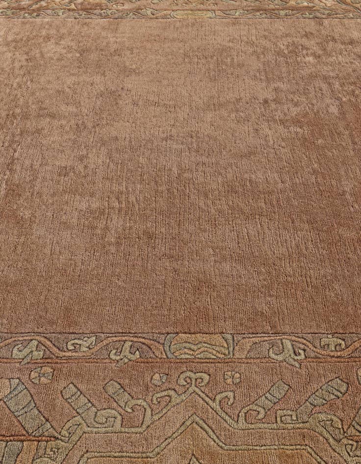 Detail image of  8' 3 x 11' 2  Hand Knotted Tibet Wool Rug