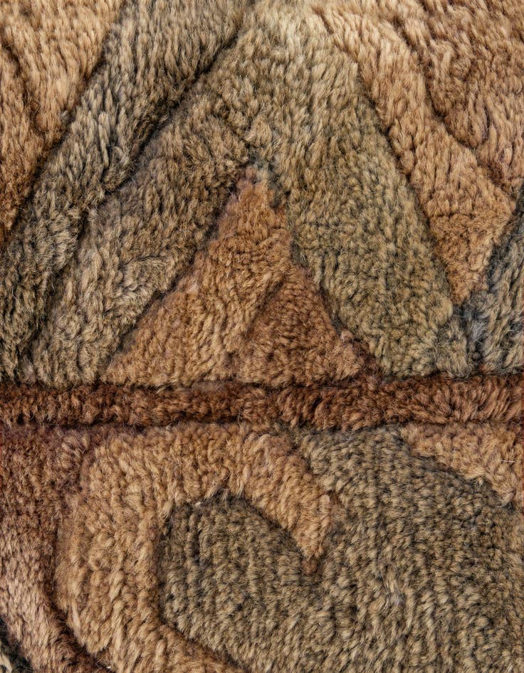 Detail image of  8' 3 x 11' 2  Hand Knotted Tibet Wool Rug