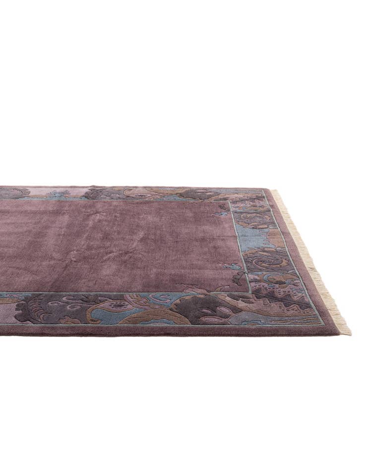 Detail image of  6' 9 x 10' 2  Hand Knotted Tibet Wool Rug