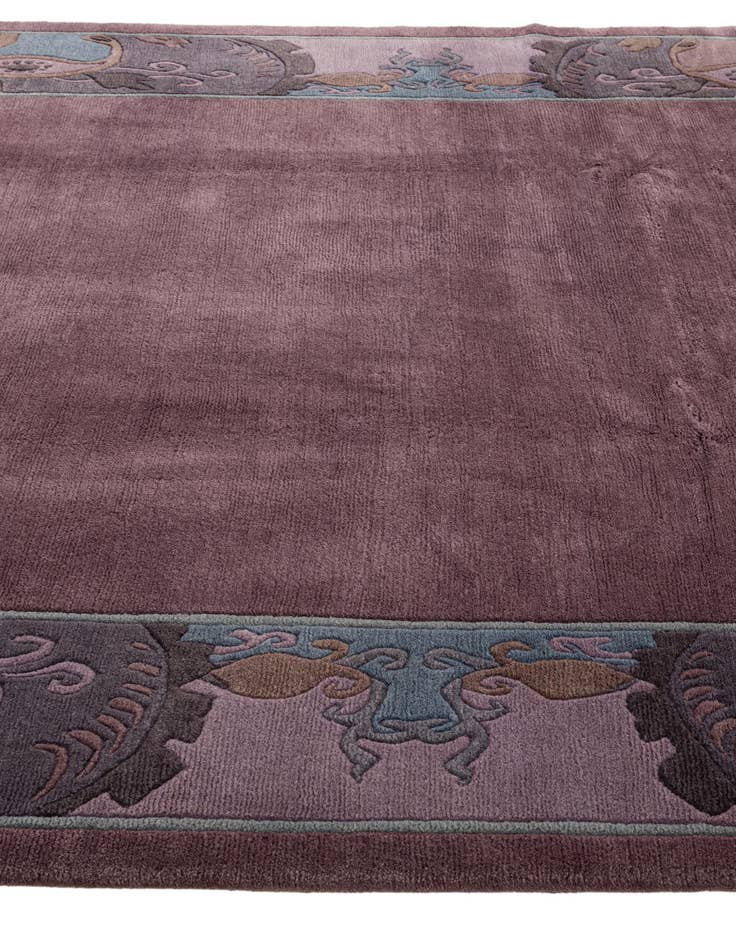 Detail image of  6' 9 x 10' 2  Hand Knotted Tibet Wool Rug