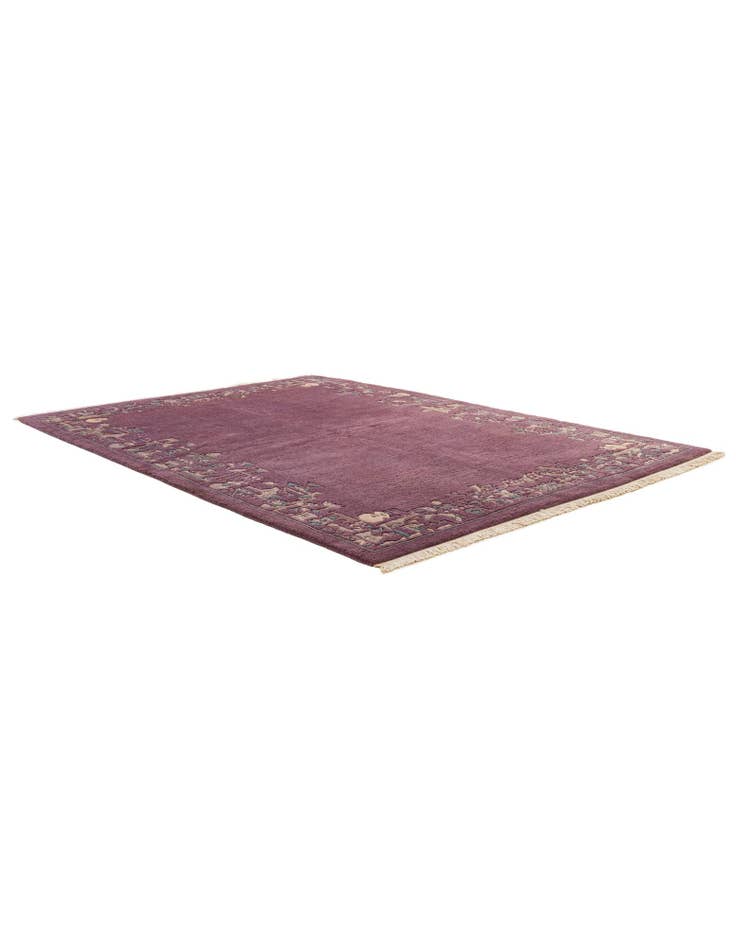 Detail image of  5' 9 x 8' 1  Hand Knotted Tibet Wool Rug