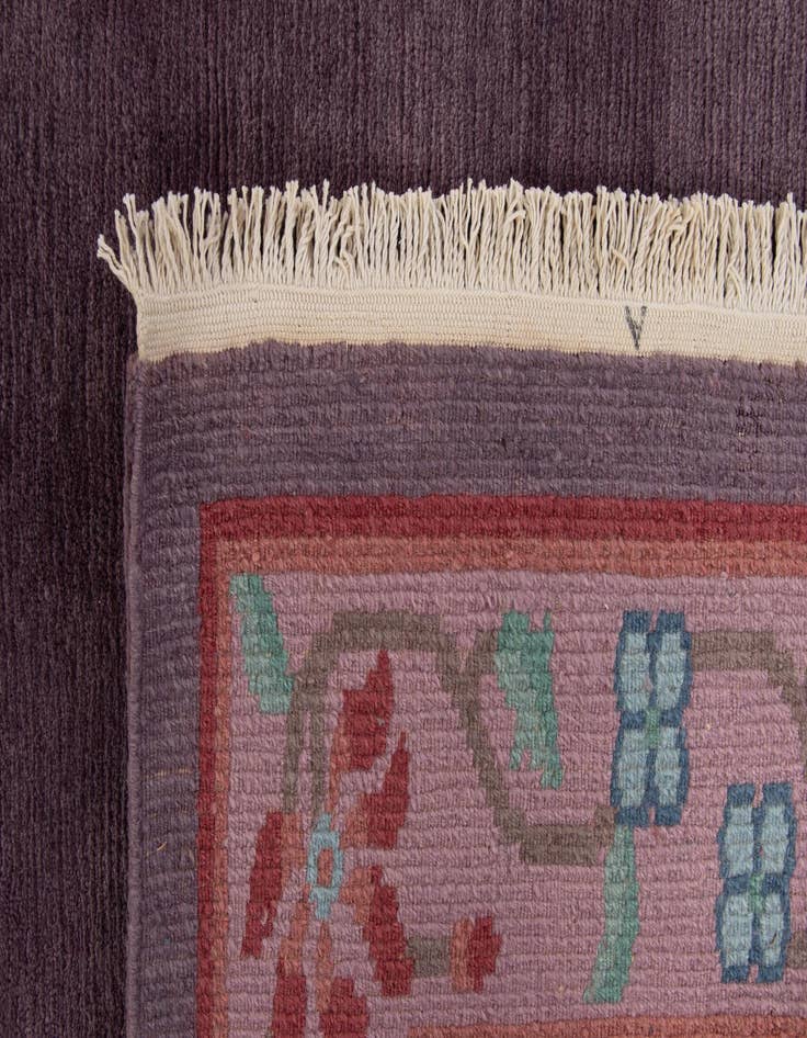 Detail image of  5' 9 x 8' 1  Hand Knotted Tibet Wool Rug