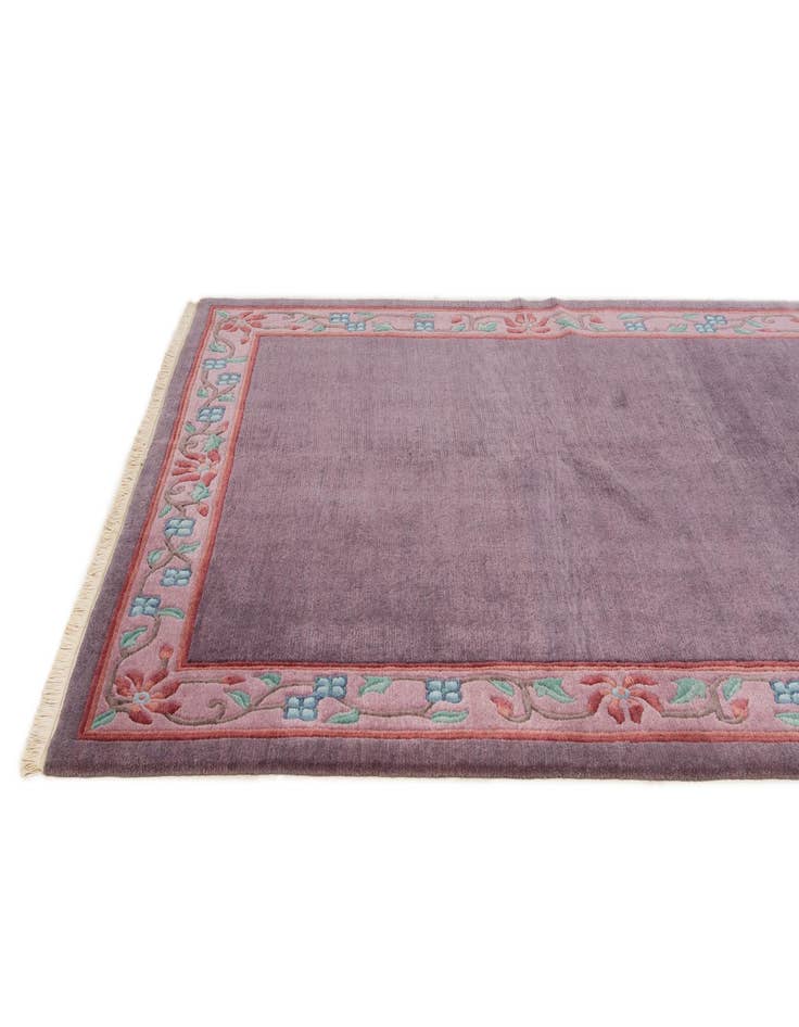 Detail image of  5' 9 x 8' 1  Hand Knotted Tibet Wool Rug