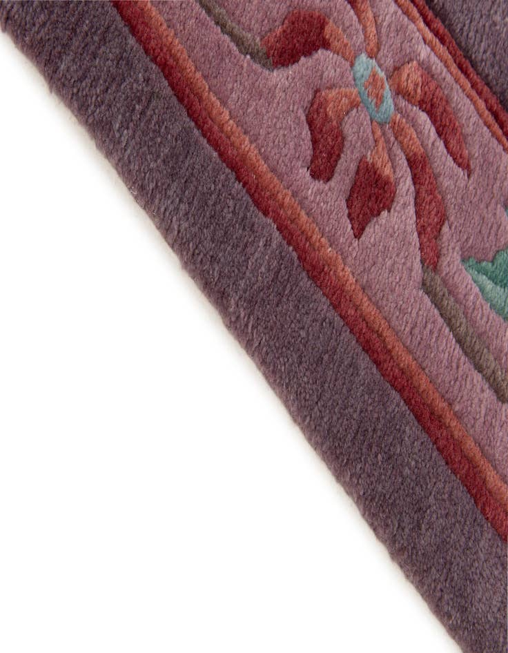 Detail image of  5' 9 x 8' 1  Hand Knotted Tibet Wool Rug