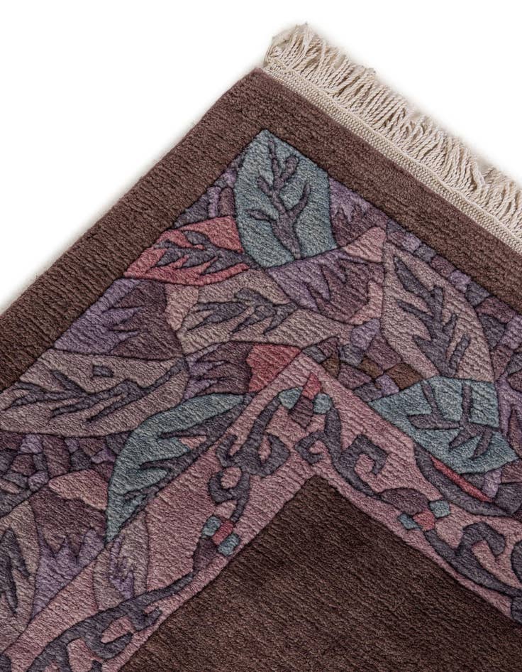 Detail image of  5' 7 x 7' 5  Hand Knotted Tibet Wool Rug