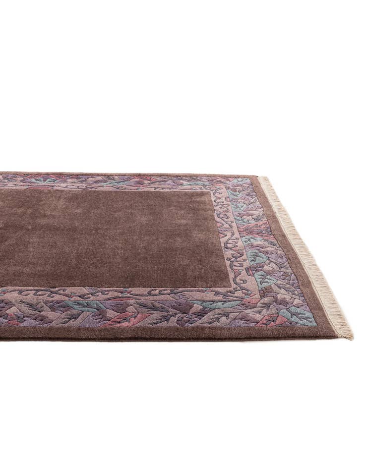 Detail image of  5' 7 x 7' 5  Hand Knotted Tibet Wool Rug