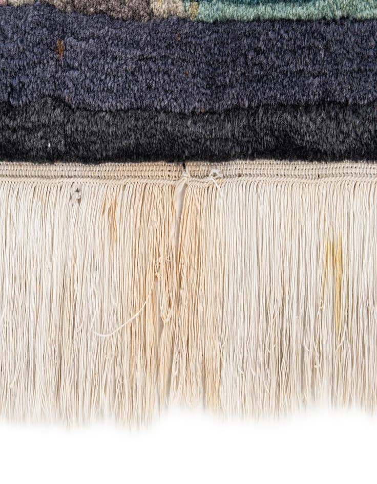 Detail image of  5' 7 x 7' 9  Hand Knotted Tibet Wool Rug