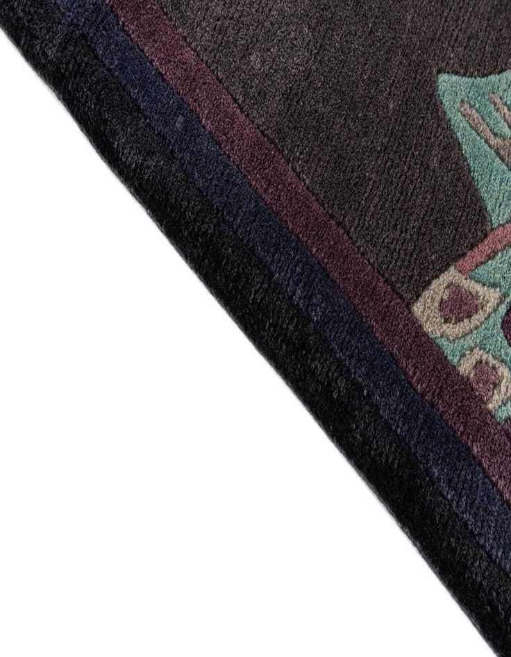 Detail image of  5' 7 x 7' 9  Hand Knotted Tibet Wool Rug