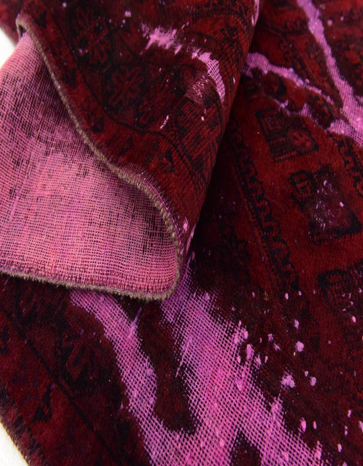 Detail image of  5' x 9' 3  Hand Knotted Ultra Vintage Persian Wool Rug