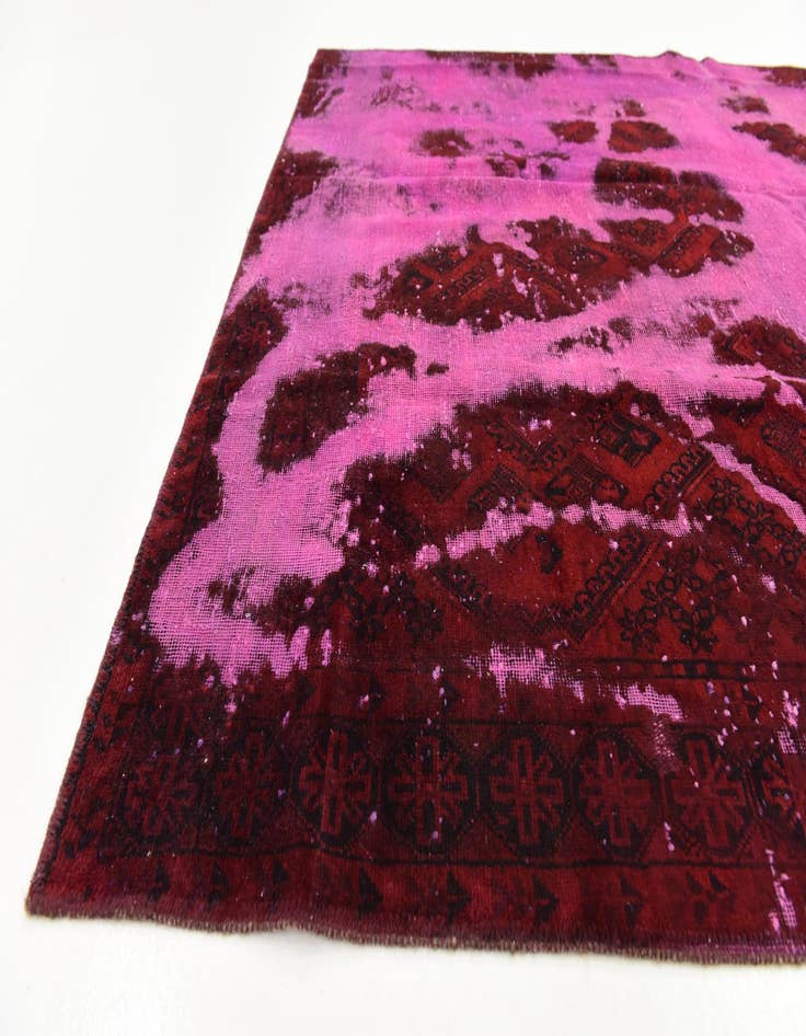 Detail image of  5' x 9' 3  Hand Knotted Ultra Vintage Persian Wool Rug