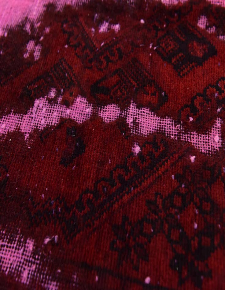 Detail image of  5' x 9' 3  Hand Knotted Ultra Vintage Persian Wool Rug