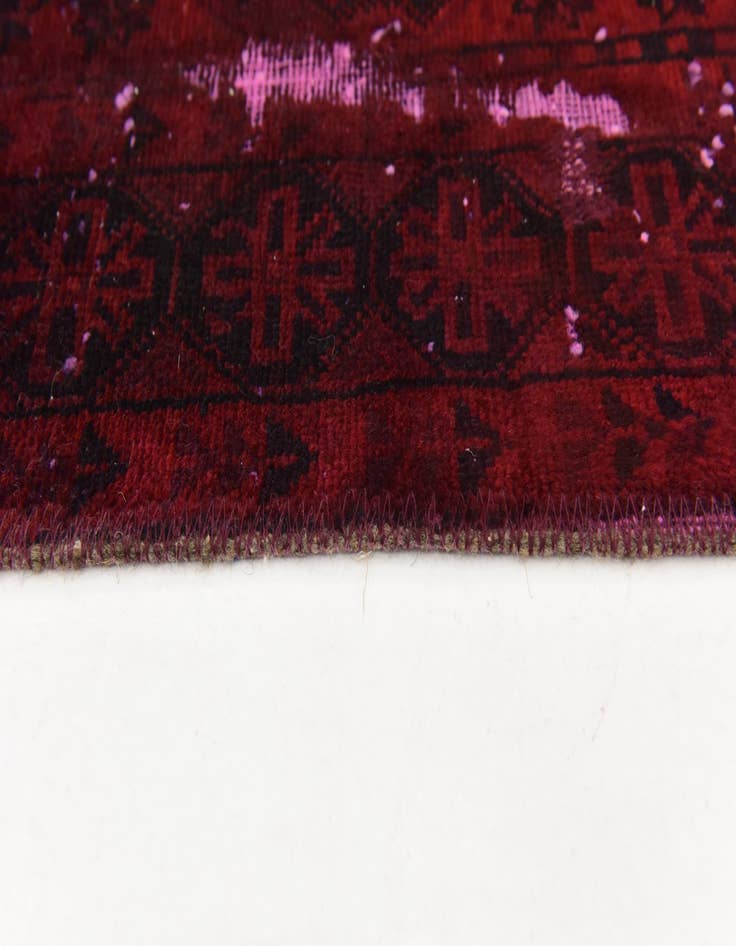 Detail image of  5' x 9' 3  Hand Knotted Ultra Vintage Persian Wool Rug