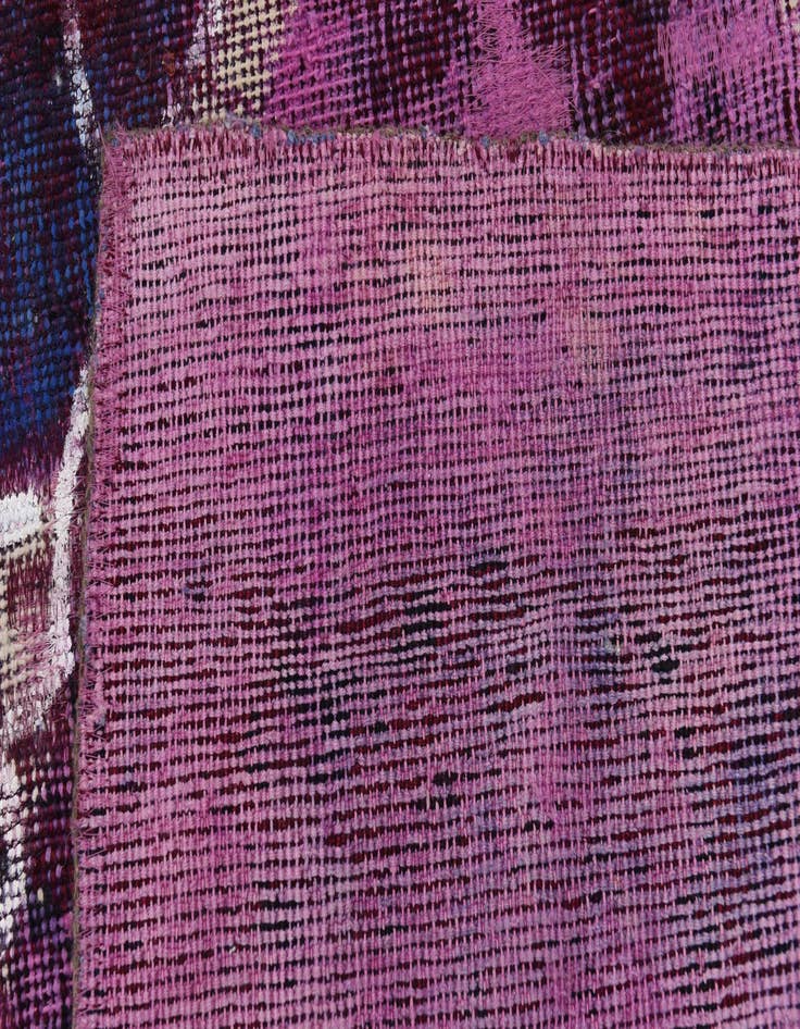 Detail image of  3' 10 x 6'  Hand Knotted Ultra Vintage Persian Wool Rug