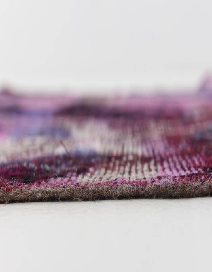 Detail image of  3' 10 x 6'  Hand Knotted Ultra Vintage Persian Wool Rug