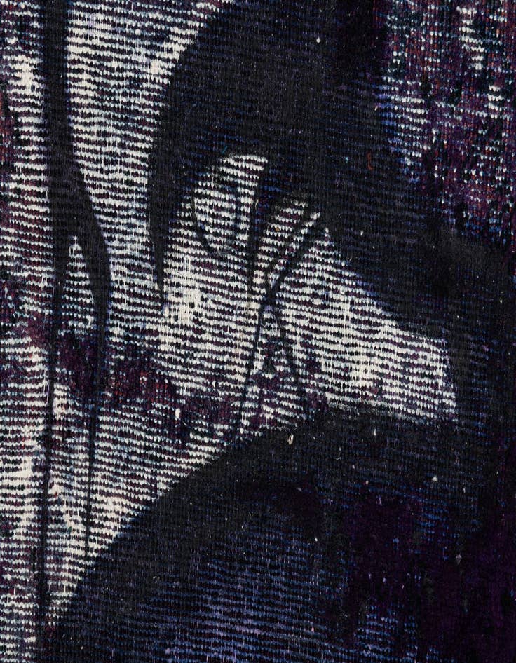 Detail image of  3' 7 x 4' 7  Hand Knotted Ultra Vintage Persian Wool Rug