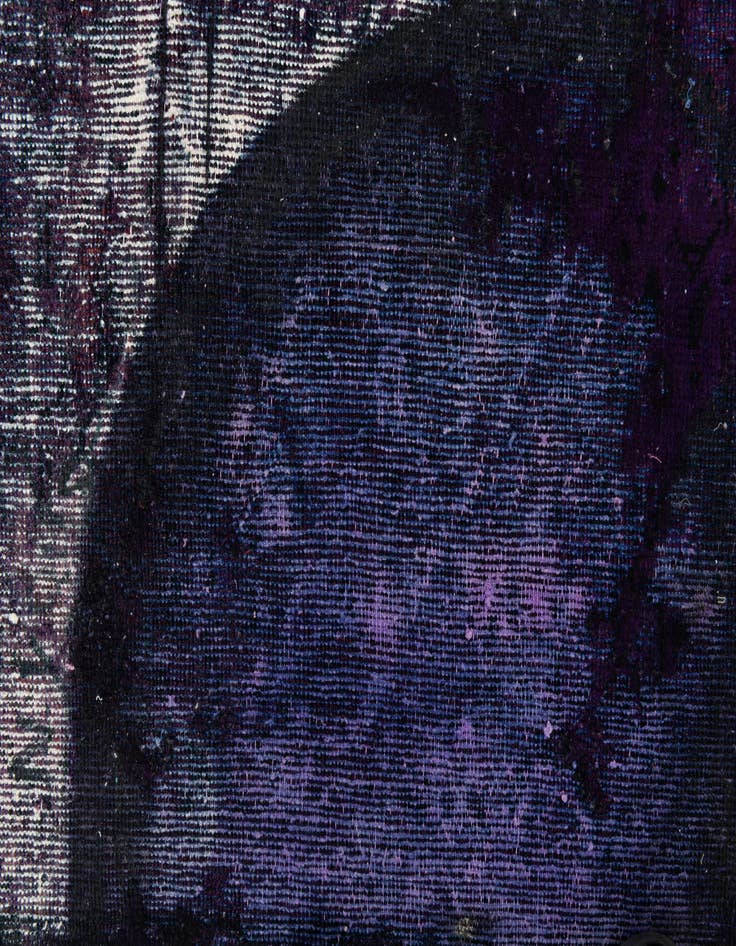 Detail image of  3' 7 x 4' 7  Hand Knotted Ultra Vintage Persian Wool Rug