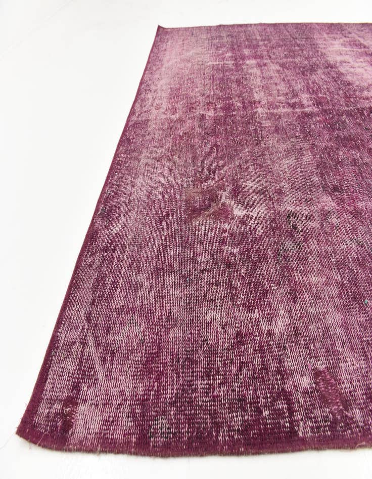 Detail image of  6' 4 x 9' 6  Hand Knotted Ultra Vintage Persian Wool Rug