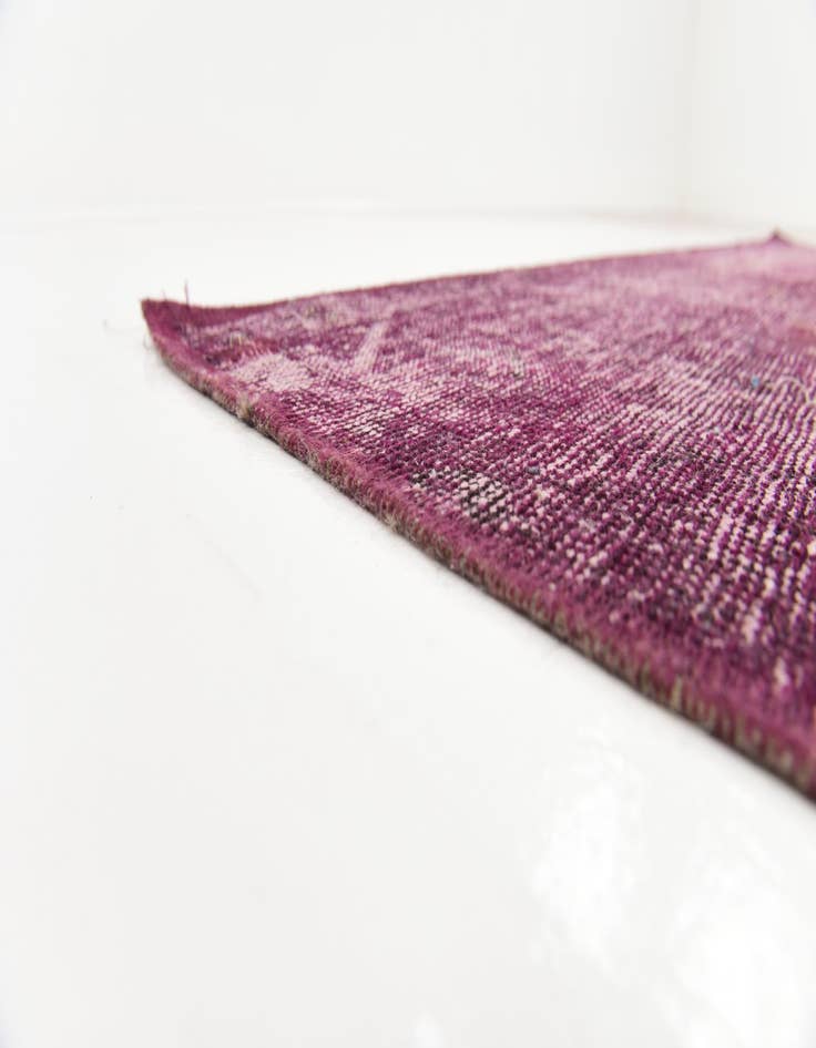 Detail image of  6' 4 x 9' 6  Hand Knotted Ultra Vintage Persian Wool Rug