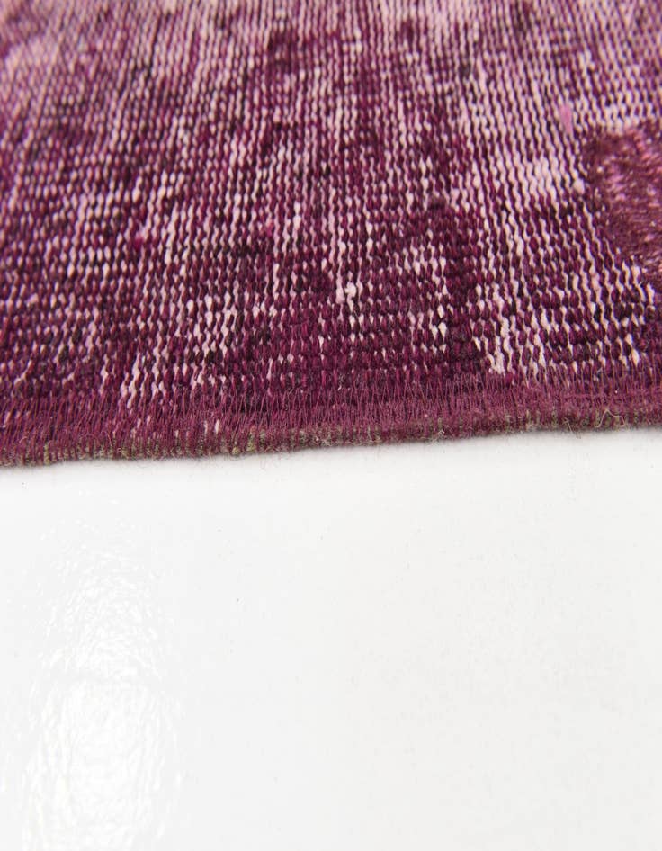 Detail image of  6' 4 x 9' 6  Hand Knotted Ultra Vintage Persian Wool Rug