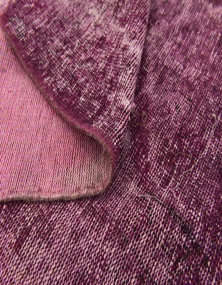 Detail image of  6' 4 x 9' 6  Hand Knotted Ultra Vintage Persian Wool Rug