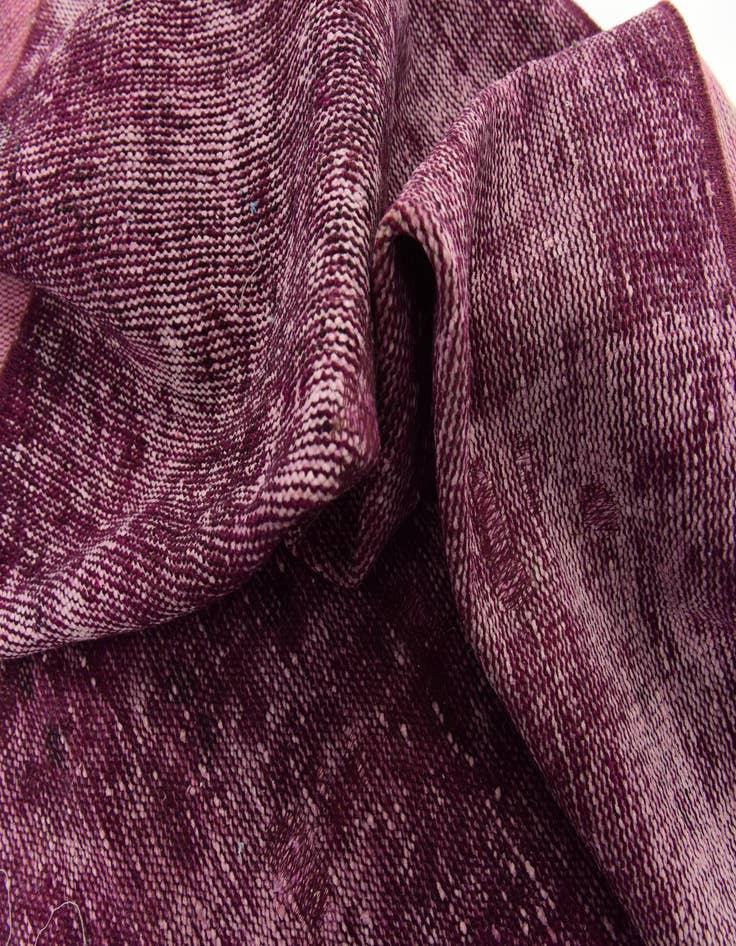 Detail image of  6' 4 x 9' 6  Hand Knotted Ultra Vintage Persian Wool Rug