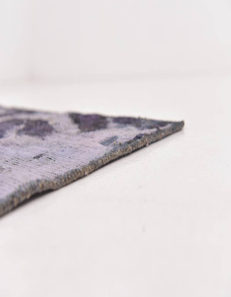 Detail image of  4' x 6'  Hand Knotted Ultra Vintage Persian Wool Rug