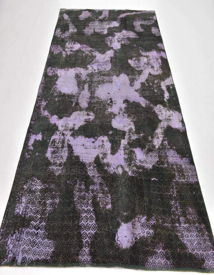 Detail image of  5' 9 x 8' 9  Hand Knotted Ultra Vintage Persian Wool Rug