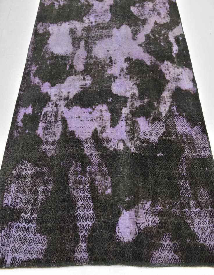 Detail image of  5' 9 x 8' 9  Hand Knotted Ultra Vintage Persian Wool Rug