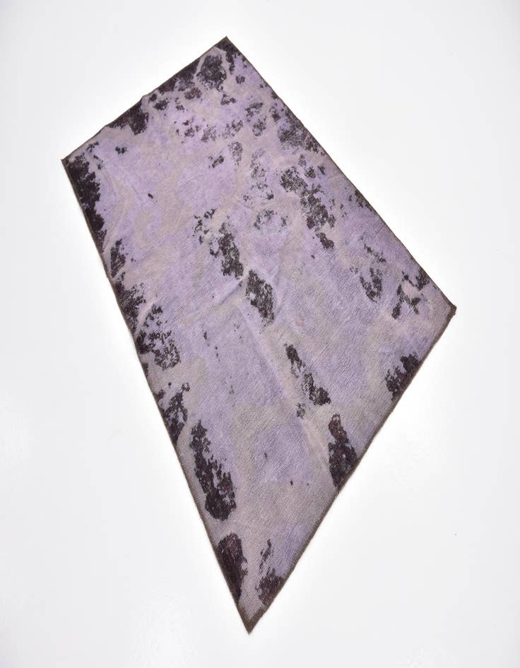 Detail image of  3' 10 x 5' 10  Hand Knotted Ultra Vintage Persian Wool Rug