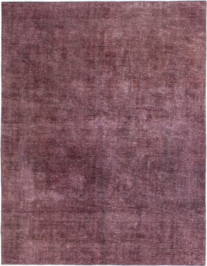  7' 3 x 10' 4  Hand Knotted Ultra Vintage Persian W...