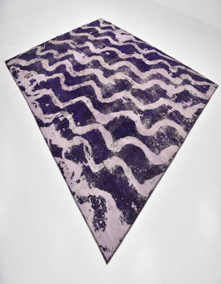 Detail image of  9' 3 x 11' 4  Hand Knotted Ultra Vintage Persian Wool Rug