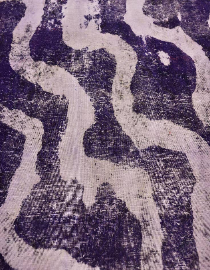 Detail image of  9' 3 x 11' 4  Hand Knotted Ultra Vintage Persian Wool Rug