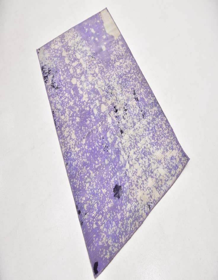 Detail image of  3' 6 x 5' 4  Hand Knotted Ultra Vintage Persian Wool Rug