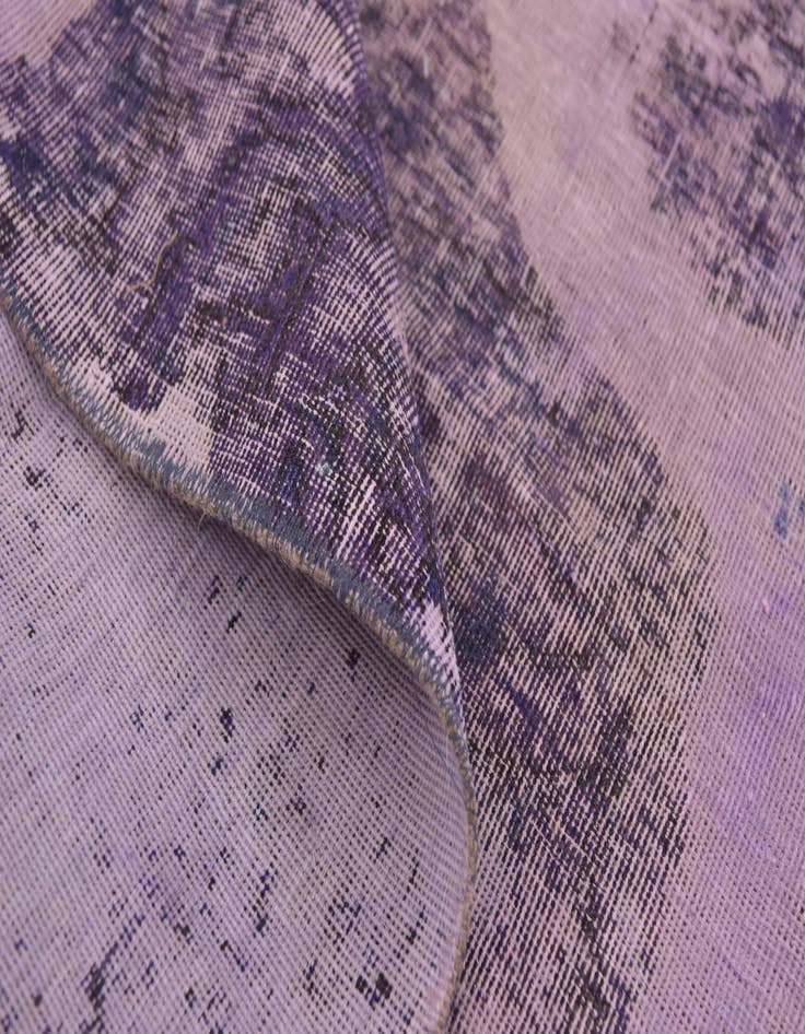 Detail image of  7' x 9'  Hand Knotted Ultra Vintage Persian Wool Rug