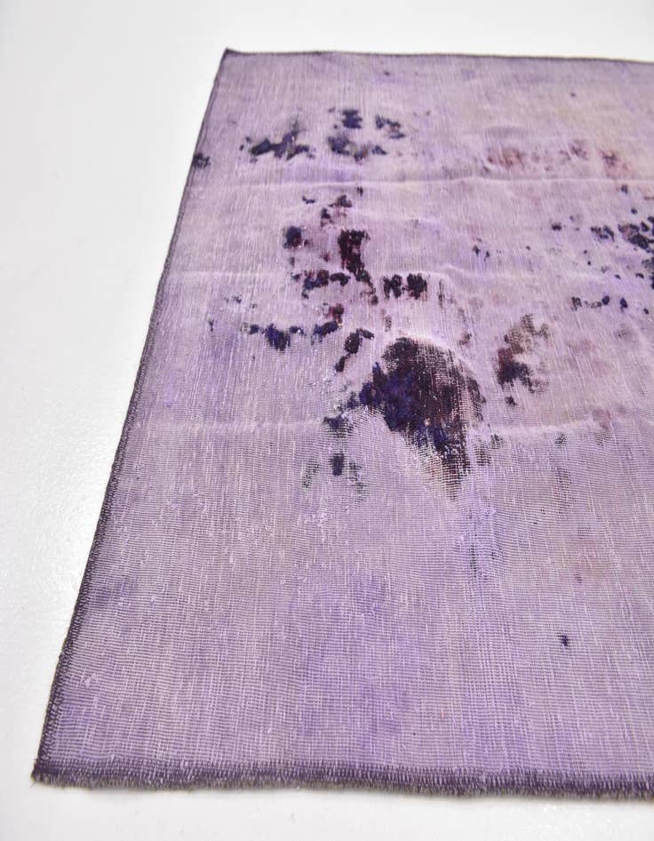 Detail image of  3' 8 x 6' 8  Hand Knotted Ultra Vintage Persian Wool Rug