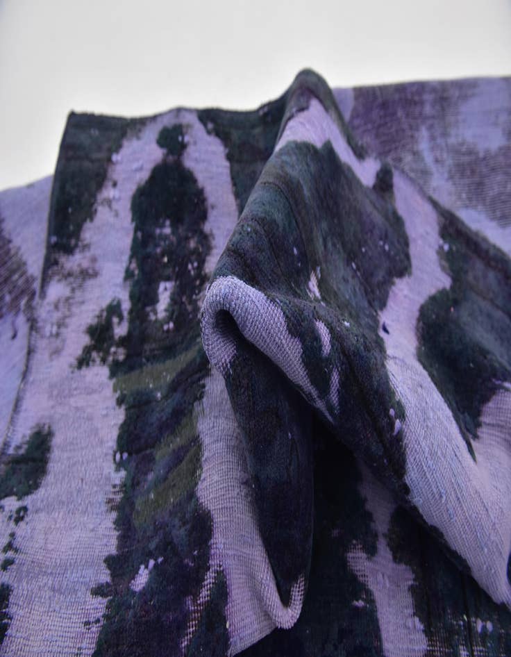 Detail image of  5' x 6' 7  Hand Knotted Ultra Vintage Persian Wool Rug