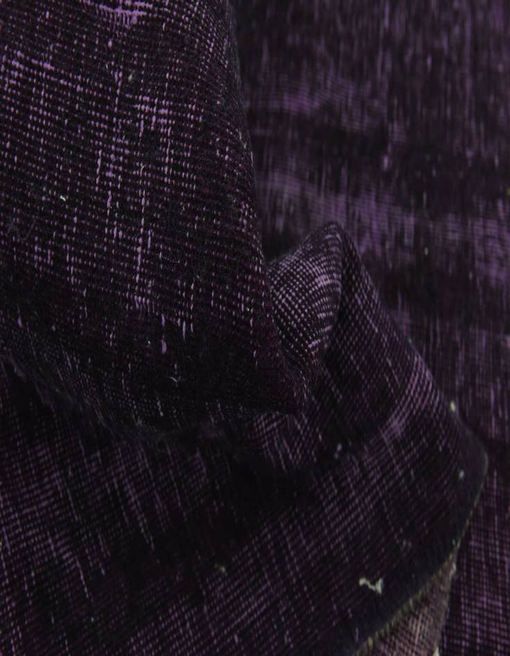 Detail image of  7' 6 x 10' 8  Hand Knotted Ultra Vintage Persian Wool Rug