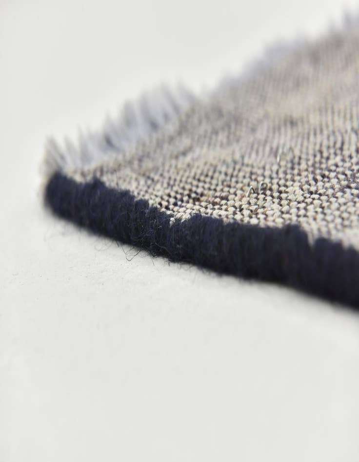 Detail image of  3' 3 x 4' 8  Hand Knotted Ultra Vintage Persian Wool Rug