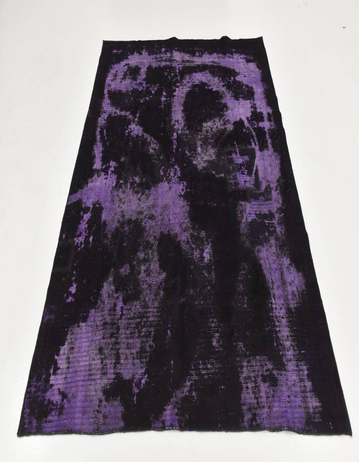 Detail image of  6' 6 x 8' 3  Hand Knotted Ultra Vintage Persian Wool Rug