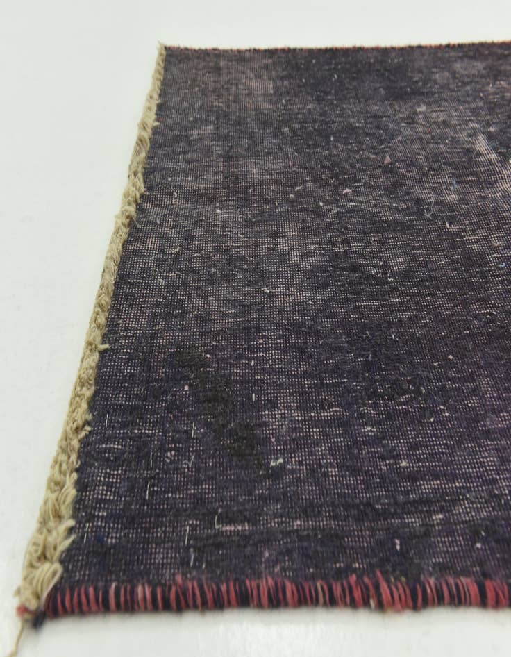 Detail image of  2' 10 x 5'  Hand Knotted Ultra Vintage Persian Wool Rug