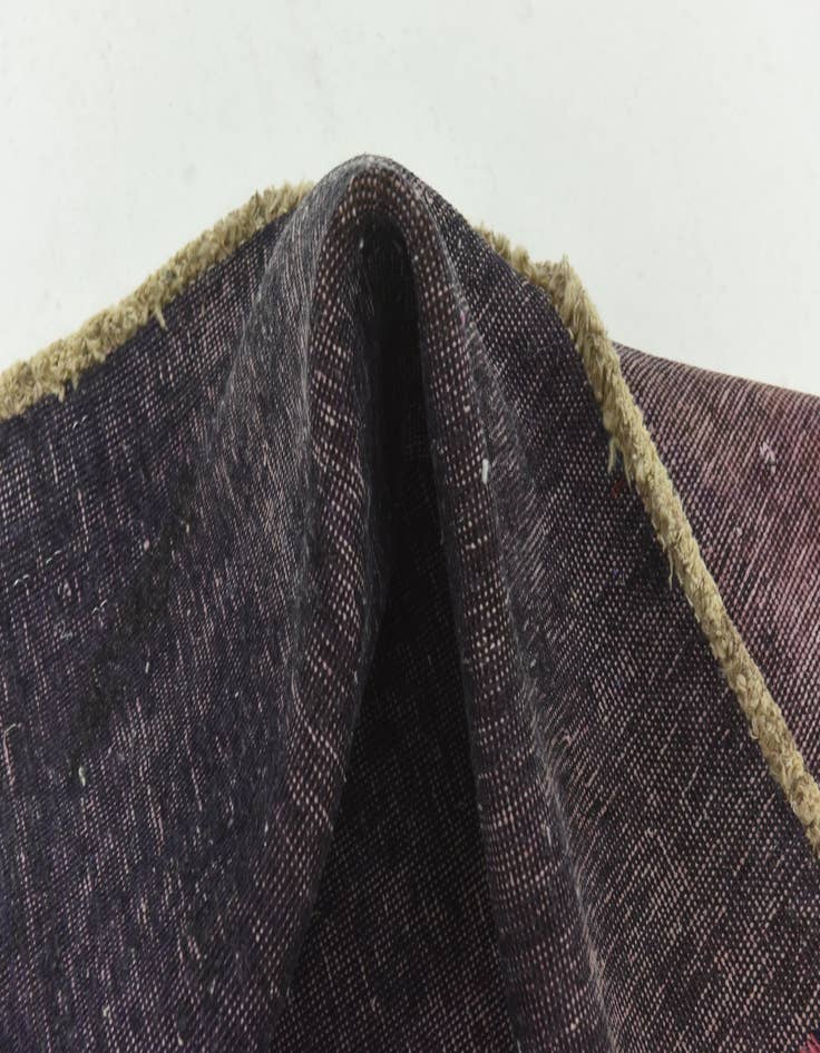 Detail image of  2' 10 x 5'  Hand Knotted Ultra Vintage Persian Wool Rug